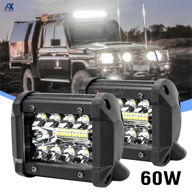 12V-LED Lampe de Travail Barre Projecteur Spot Feux Conduite Offroad Voiture  SUV