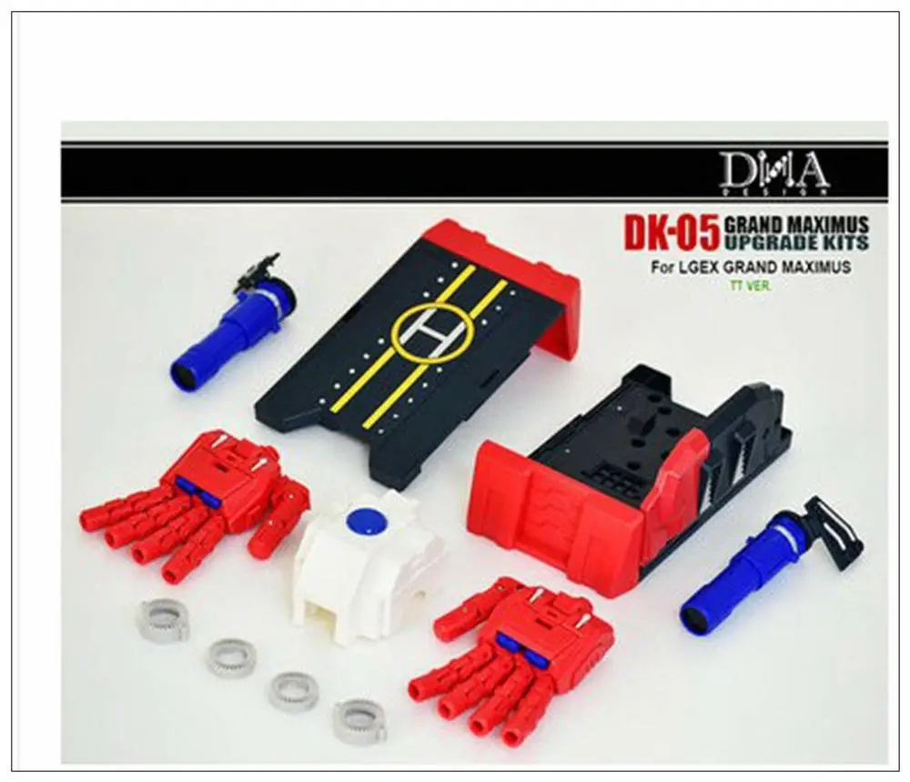 Трансформационная игрушка DNA DK-05 GRAND MAXIMUS обновленные наборы в