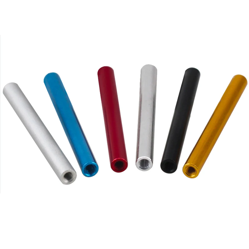 

10pcs/lot Aluminum Spacer Column M2.5 Aluminum Standoff Colourful Spacer Stud Fastener Length 6-70mm