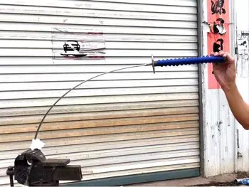 

Hand-made sabre Katana Style falchion Sword Manganese steel blade knife-edge pliable and tough glaive