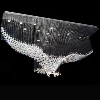 

New New Modern creativity Bird shape design crystal lighting chandelier large hall lights contemporary chandeliers