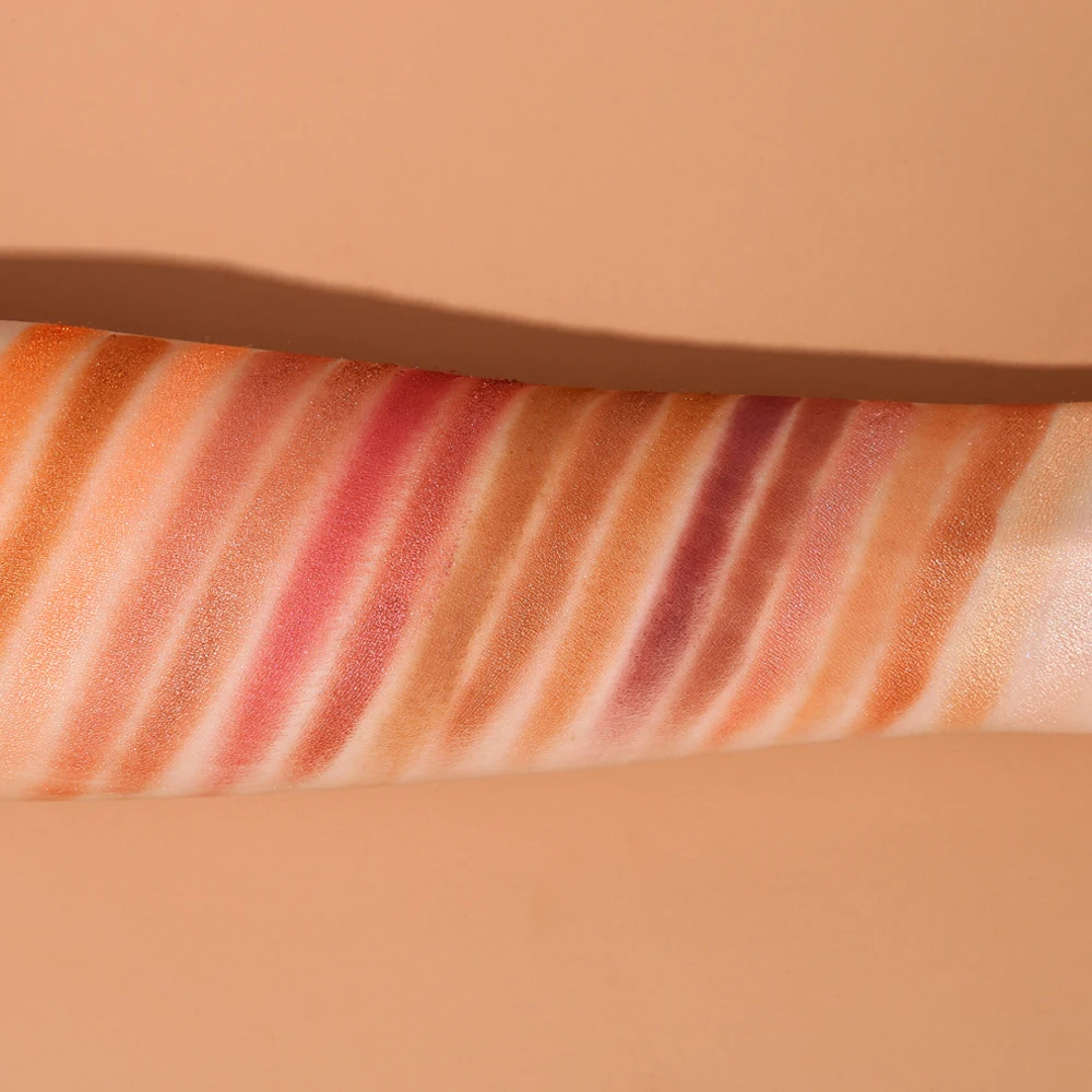 UCANBE макияж 40 цветов бронзатор художника тени для век Палитра матовые мерцающие тени для глаз с металлическим отливом прессованный блеск пигментированный порошок