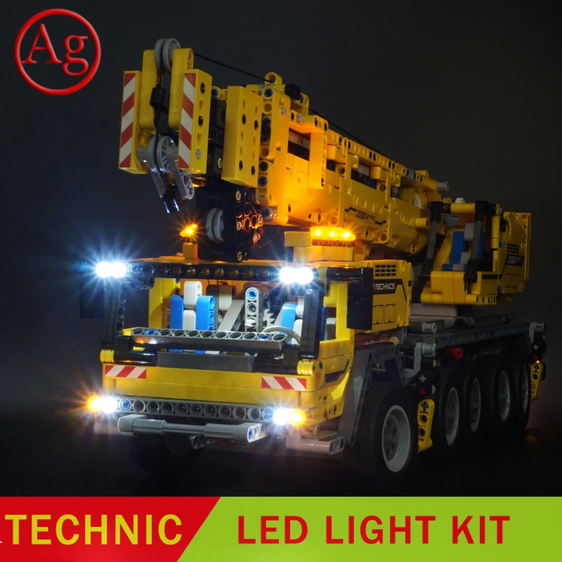 

Led Light Kit Technic Compatible Legoed 42009 Mobile Crane Mk II Car Building Block Bricks Toy (Not Include The Blocks Set)