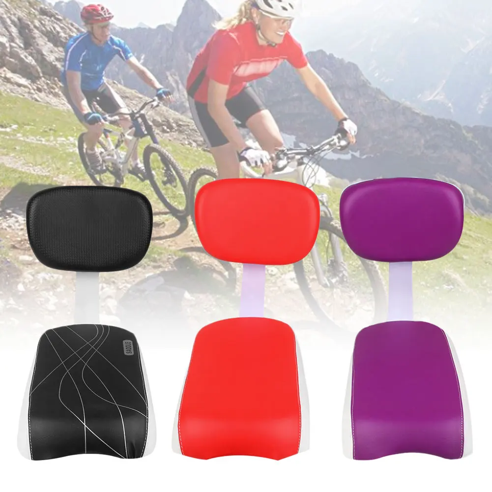 Сиденье велосипеда спинки удобные губки аксессуары для езды стойки детские