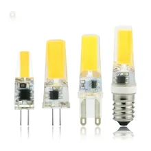 

4pcs/lot LED G4 G9 E14 3W 6W Light Bulb AC/DC 12V 220V LED Lamp COB Spotlight Chandelier Replace Halogen Lamps Cold/Warm white