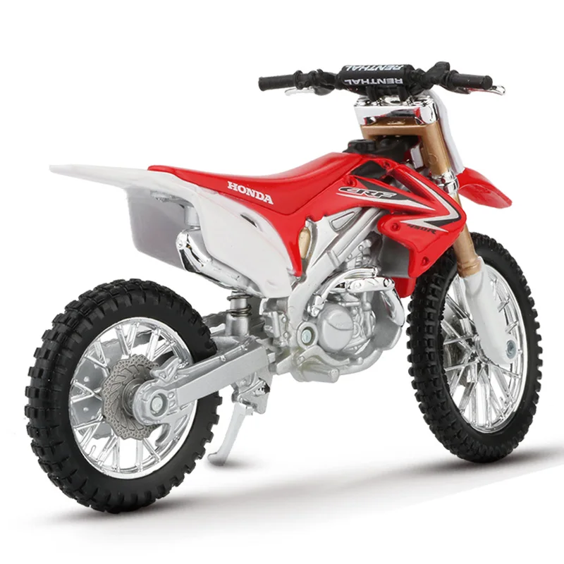 Maisto 1:18 Модель мотоцикла игрушка сплав Внедорожный гоночный велосипед CRF450R