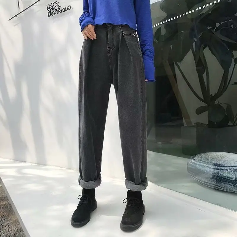 Джинсы для женщин новинка сезона осень-зима 2019 модные повседневные трендовые