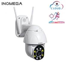 INQMEGA Cloud 1080P наружная PTZ IP камера wifi скоростная купольная камера автоматическое отслеживание 4X цифровой зум 2MP IR Onvif CCTV камера безопасности