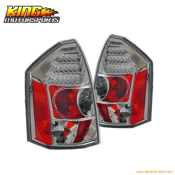 

Fit For 2005-2007 Chrysler 300 300C LED Tail Lights Chrome Lamps USA Domestic Free Shipping