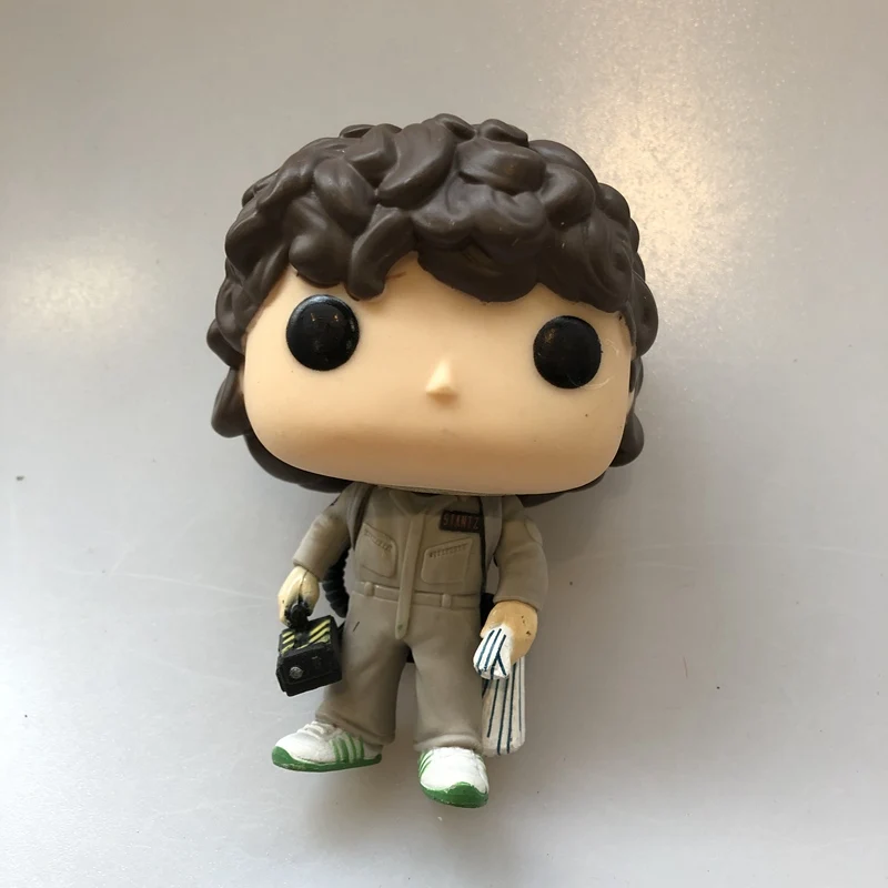 

Original Funko pop Secondhand TV: Stranger Things - Dustin Ghostbusters Vinyl Action Figure Collectible Model Loose Toy No Box
