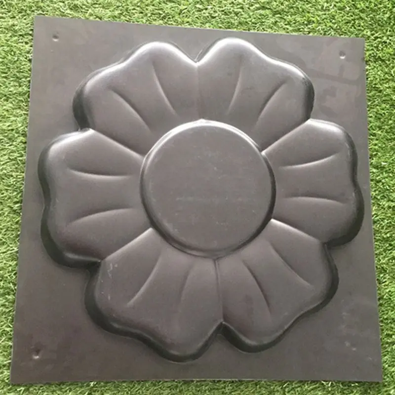 Step Stone Path Maker DIY Concrete Mold Cement Paving Landscape Floor Tile Pavement Mould for Garden Yard Pathway