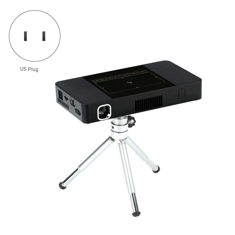 

Smart Handheld Projector4K Dlp C10 Mini Project 2G+16G Bluetooth Android6.0 Quad Core LED US Plug