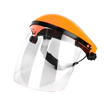 

Full-face Protective Transparent PC Anti Chemical Safety Cutting Mask Helmet Oil Splash Dust UV Resistant Pesticide Spray