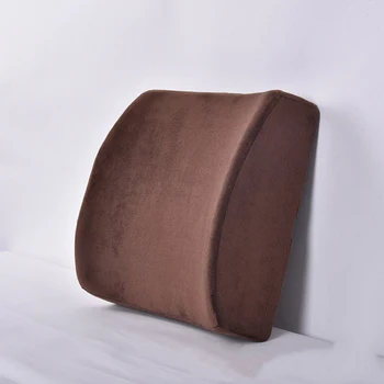 

Orthopedics Office Chair Cushion Slow Rebound Memory Foam Comfortable Strap Design Non-silp Back Pillow Office Pillow Chair