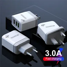 Зарядное устройство Ottwn Quick Charge QC 3,0 Smart Fast 3 USB для Xiaomi samsung huawei, адаптер быстрой зарядки мобильного телефона
