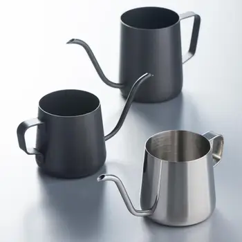 

Stainless Steel Coffee Kettle Portable Coffeepot with Handle for Home Office