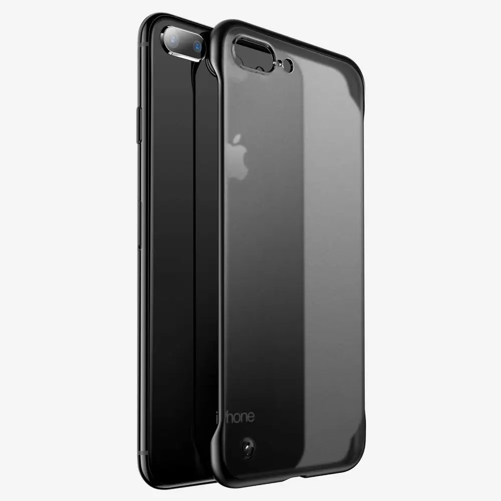 

Frameless Super Light Shockproof Phone Case For iPhone Xr X Xs Max 6S 8 7 6 Plus Transparent Matte Back Shell Protective Cover
