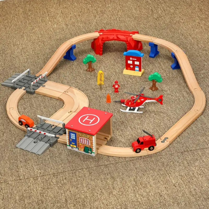 brio fire rescue set