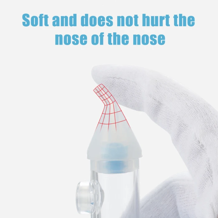 Baby Nasal Aspirator Silicone Twist Aspirator Snot Sucker Mucus Sucker M09