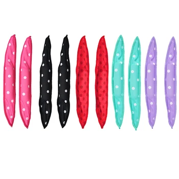 

Brainbow 10pcs Magic Sponge Soft Pillow Flexible Hair Roller Foam And Sponge Hair Curlers Rollers DIY Beauty Tools Salon Styling