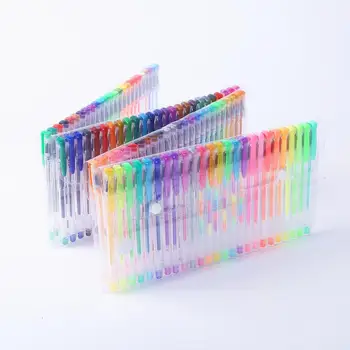 

48/100 Colors Gel Pens Set, Glitter Gel Pen for Adult Coloring Books Journals Drawing Doodling Art Markers