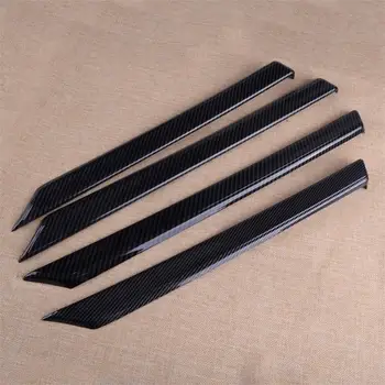 

CITALL ABS 4pcs Carbon Fiber Texture Interior Door Armrest Stripe Panel Trm fit for Honda Civic 10th 2016 2017 2018