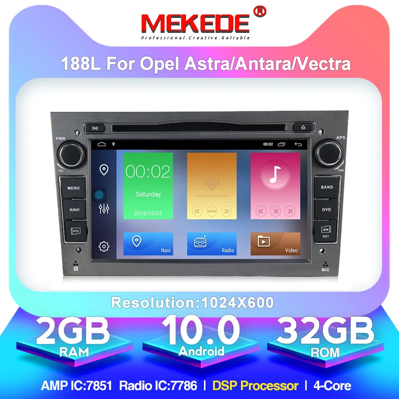 MEKEDE Android 10 автомобильный dvd плеер для Opel Astra H Combo Corsa Meriva Vivaro Tigra Signum Радио Стерео GPS