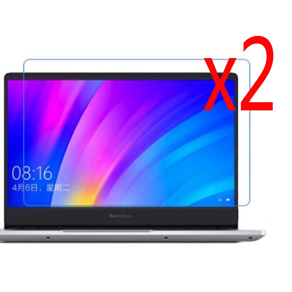 

2 x Clear Films + 2 x Clean Cloth ,Clear Screen Protector Film Guards For Xiaomi Laptop Air 12.5 13.3 RedmiBook 14 Pro 15.6