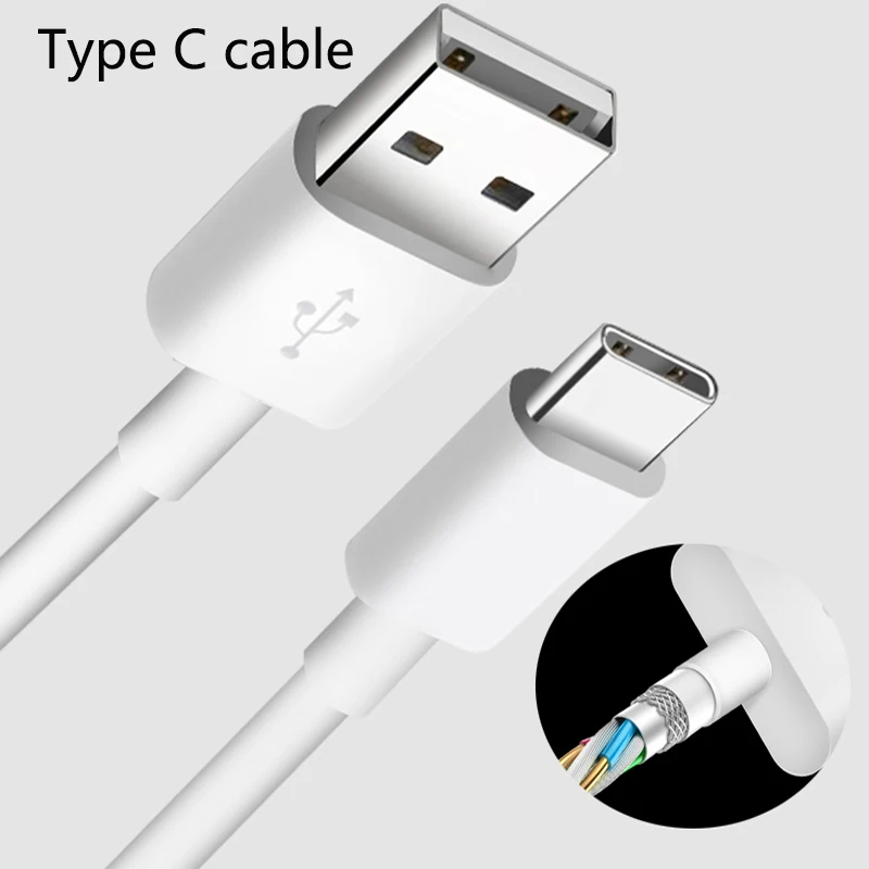 Type C Usb Cable Usb C Cable Tape C Charging Wire 2m 3m Long Cable