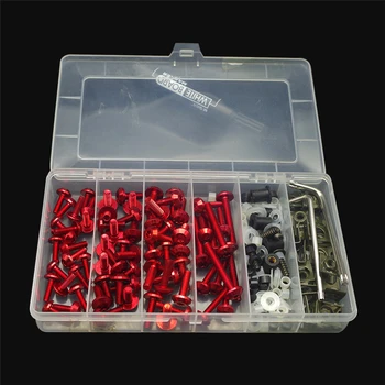 

Universal Motorcycle Full Fairing Screws Kit Body moto cover Bolts Nuts FOR tmax aprilia Suzuki gsxr zx6r bmw s1000r cbr1000rr