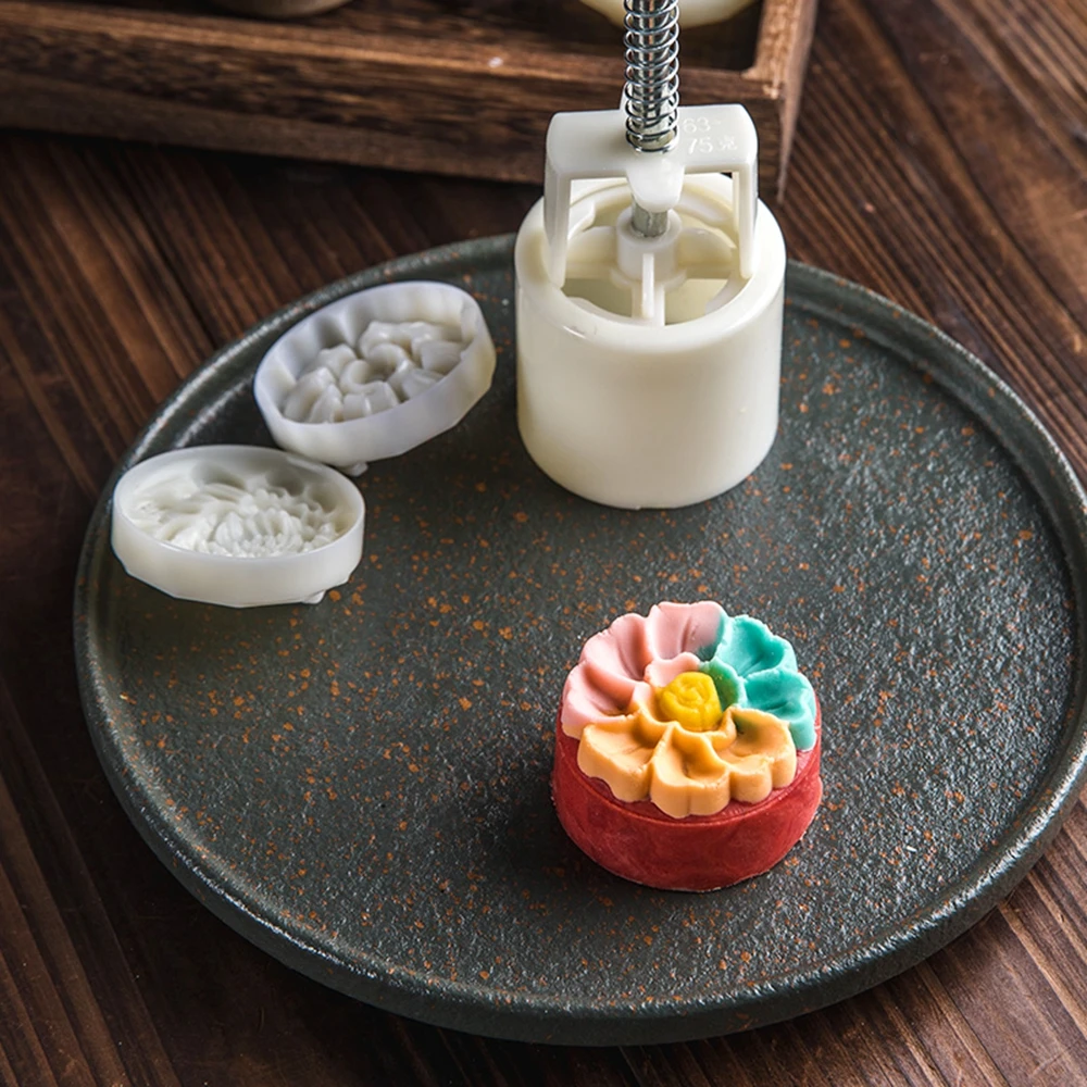 Ma'amoul Oriental Pastry Mould Form for Baking Kitchen Supplies Bakery Molds Moon Cake Tools Cookie Flower Stamp Mooncake Mold