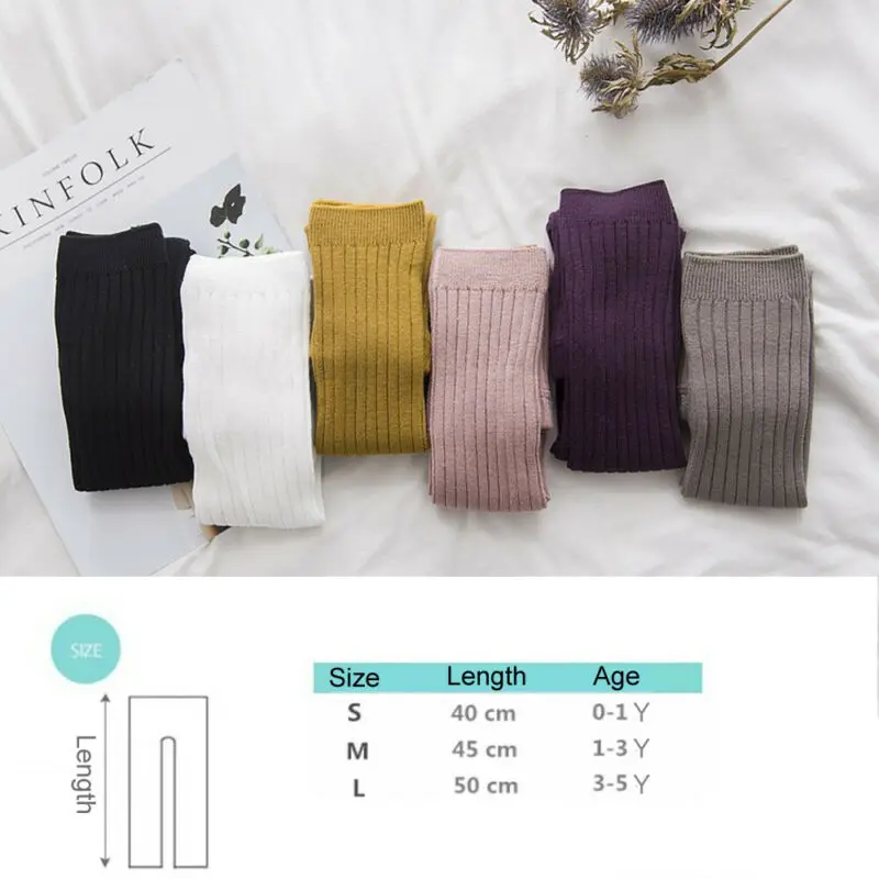 Kid Leggings Girls Winter Warm Pantyhose Cotton Infant Baby Toddler Newborn Boys Solid Casual Stockings Children for 0-5Years kids pantyhose solid color pantyhose toddler tights kids leggings