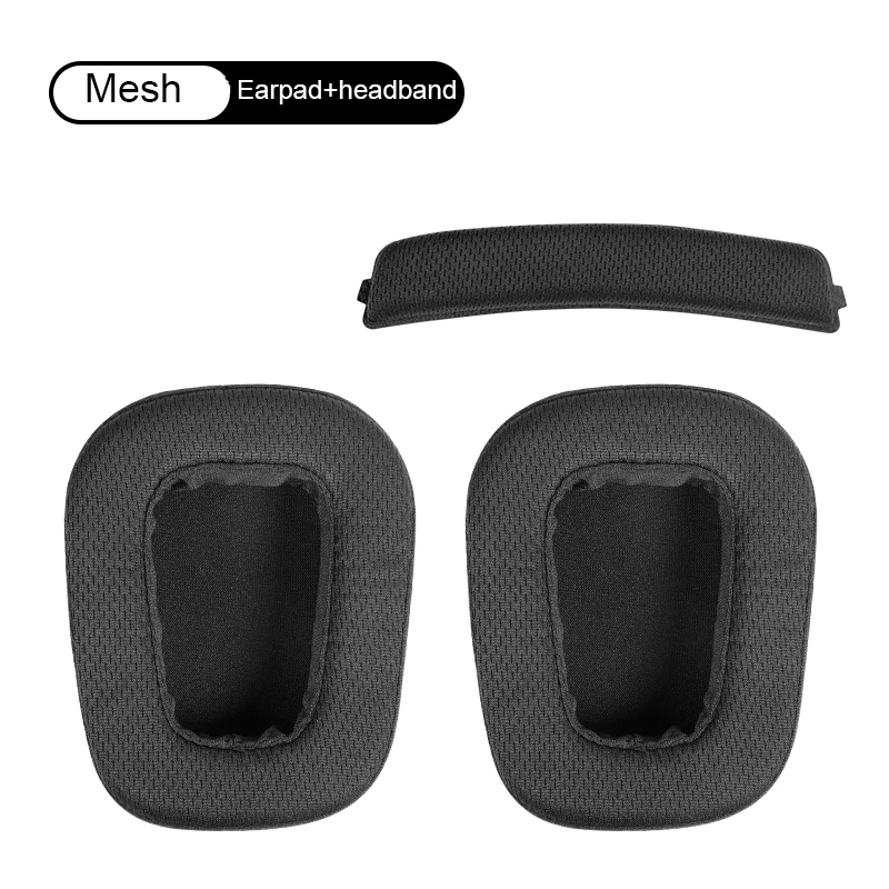 High Quality Earpad Memory Breathable Mesh Foam Headphones replacement For Logitech G633 G933 Ear Pads Cushions wireless headphones with mic Earphones & Headphones