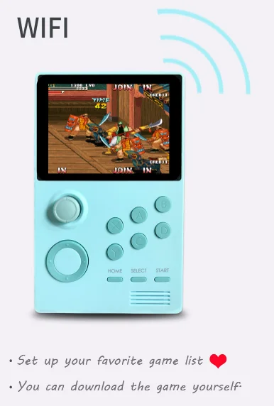 POWKIDDY A19 Pandora's Box Android supretro портативная игровая консоль ips экран Встроенный 3000+ игры 30 3D игры WiFi скачать