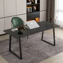 Planche de roche italienne minimaliste carrée, maison, appartement, table à manger, bureau, réunion, notebook, art, ordinateur, bureau