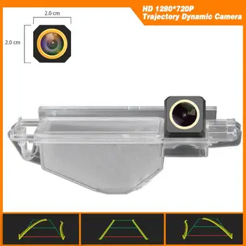 

Trajectory Dynamic Parking Line HD 1280x720p Golden Backup Camera for Nissan March Renault Logan Sandero dacia Sander Stepway