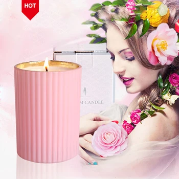 

Pink Aroma Gift Candle Wax Smokeless Oil Tealight Christmas Birthday Scented Candles Wedding Decoration Party Candles 30