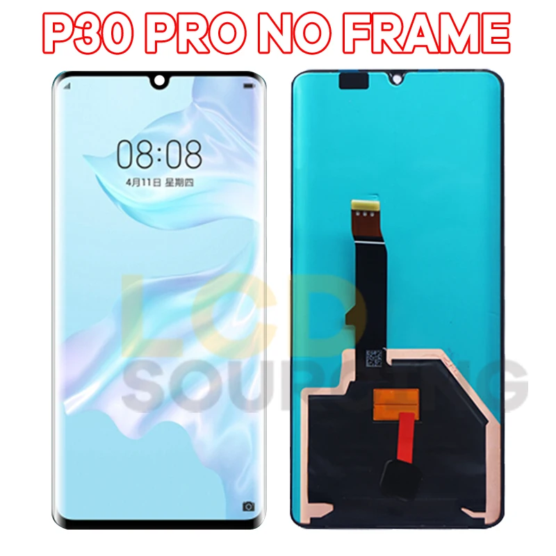 Original LCD For Huawei P30 LCD Display ELE-L29 AL00 Touch Screen Digitizer Assembly For Huawei P30 pro LCD VOG-L29 L09 Replace06