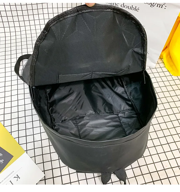 Женские Геометрические рюкзаки для ноутбука для мужчин, рюкзак на плечо, складные школьные сумки для подростков, рюкзак с голограммой