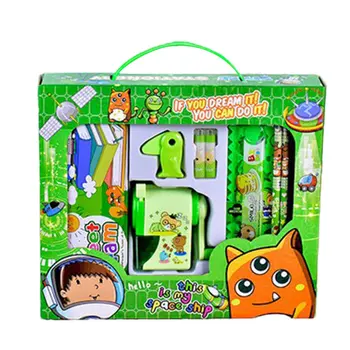 

Cartoon Stationery Set For Boys Girls School Supplies For Primary School Students New Term Begin Kids Gifts