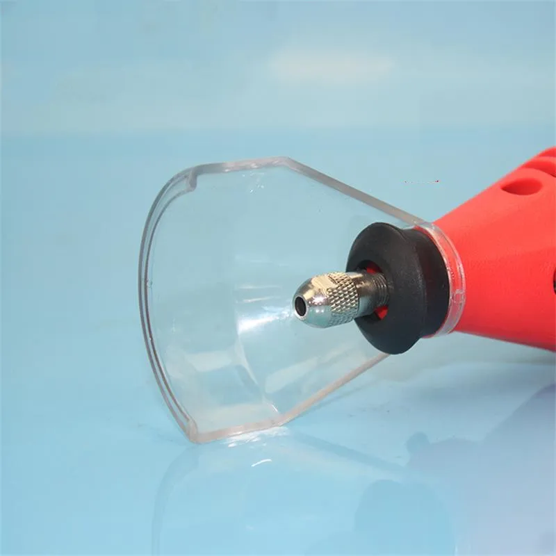 Mini electric grinder protective cover sander dust cover transparent plastic cutting protective cover 6 8 10in chainsaw bar protective cover plastic scabbard protector chain accessories pruning guide plate covers