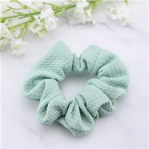 light green Модные свежие женские резинки для волос в студенческом стиле, женские резинки для волос, базовый держатель для конского хвоста, аксессуары для волос - Цвет: light green