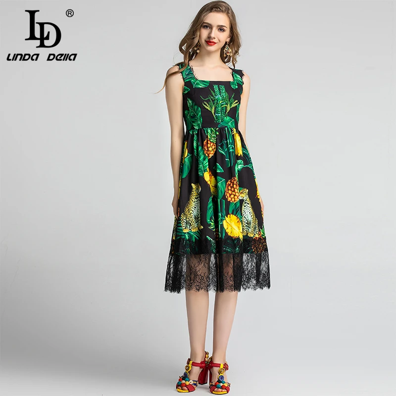 pineapple summer dress