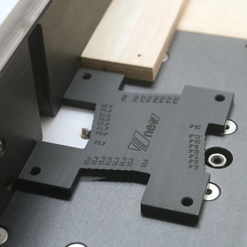 

2PCS Woodworking High Precision Height Gauge 5-36.5mm Router Table Electric Circular Saw Engraving Machine Measuring Tool Ruler