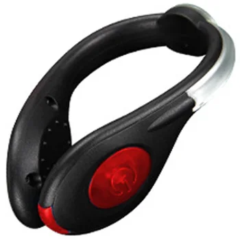 

Rechargeable Sports Luminous Cycling Shoe Clip Light Outdoor Signal Warning Light Reflective Night Running Gear Red