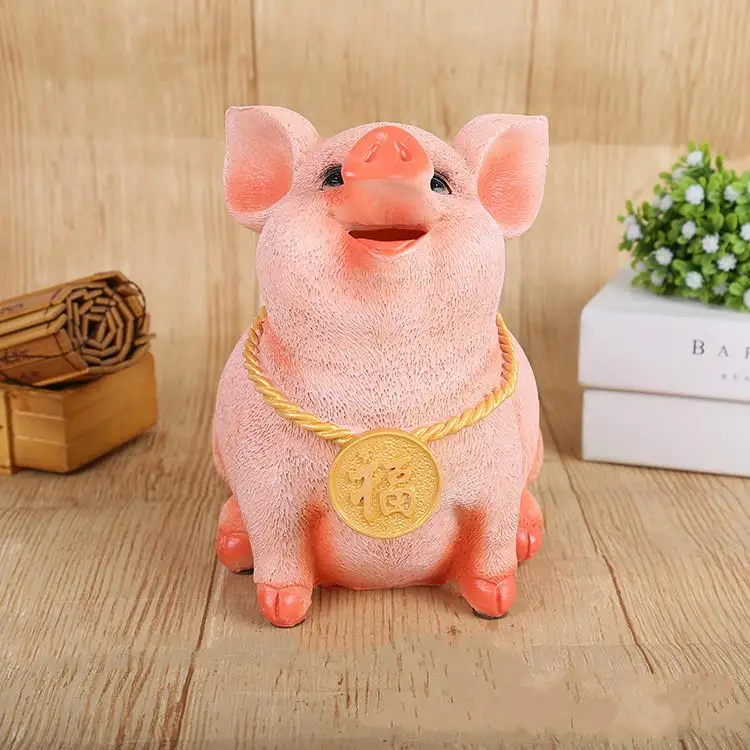 Resin Crafts Crafts Piggy Banks Piggy Bank Pig Large Piggy Bank Saving