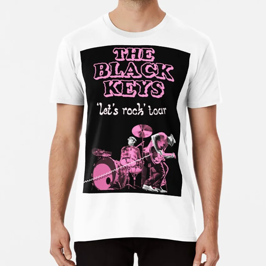 The black tour 2019 keys hitammuda футболка the |