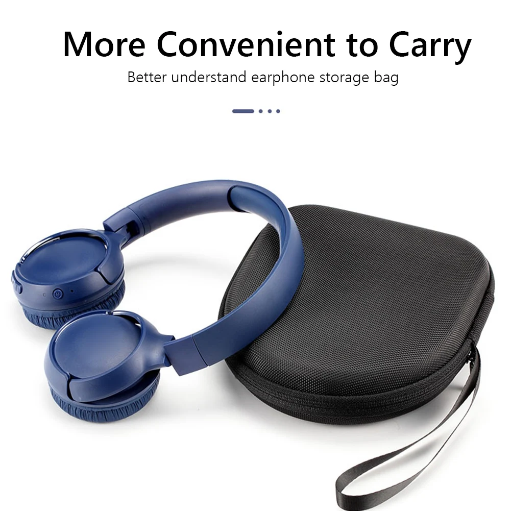 Hard EVA Headphone Case Travel Carrying Case Cover for JBL TUNE 510BT  Wireless Headphones Box Portable Headset Storage Bag