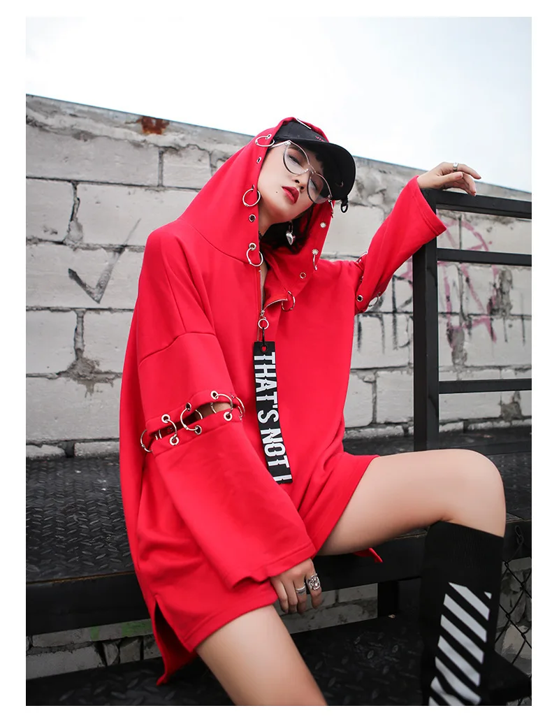Max LuLu, весенние корейские дизайнерские толстовки с капюшоном в стиле панк для девочек, Женская Длинная толстовка, Harajuku, спортивный костюм для девушек, Moletom, большие размеры