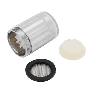 

Light Change Faucet Shower Water Tap Temperature Sensor No Battery Water Faucet Glow Shower Left Screw Dropshipping